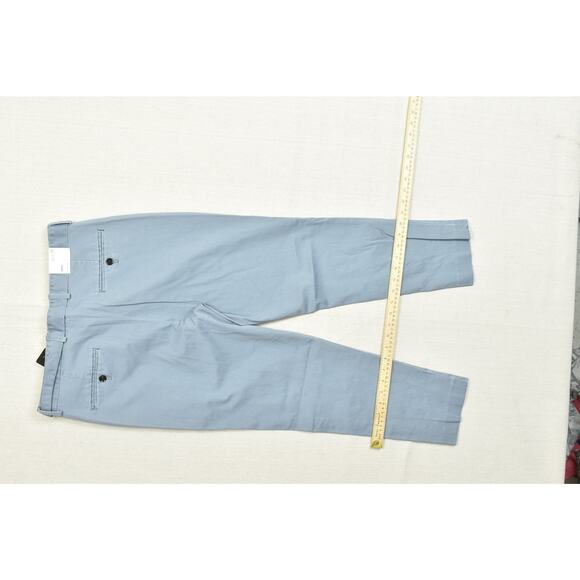 Men's Express 31x30 Light Blue Chino Pleated Skinny Dress Pants Cotton NEW - Picture 6 of 8